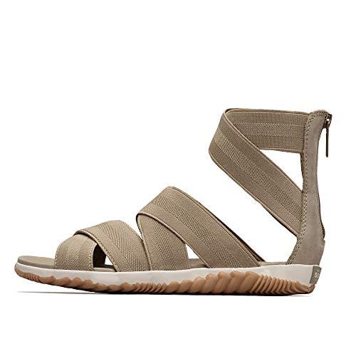 【並行輸入品】Sorel レディース Out N About〓 プラスストラップ， グリーン， 6.5 Sorel Women's Leathe_1