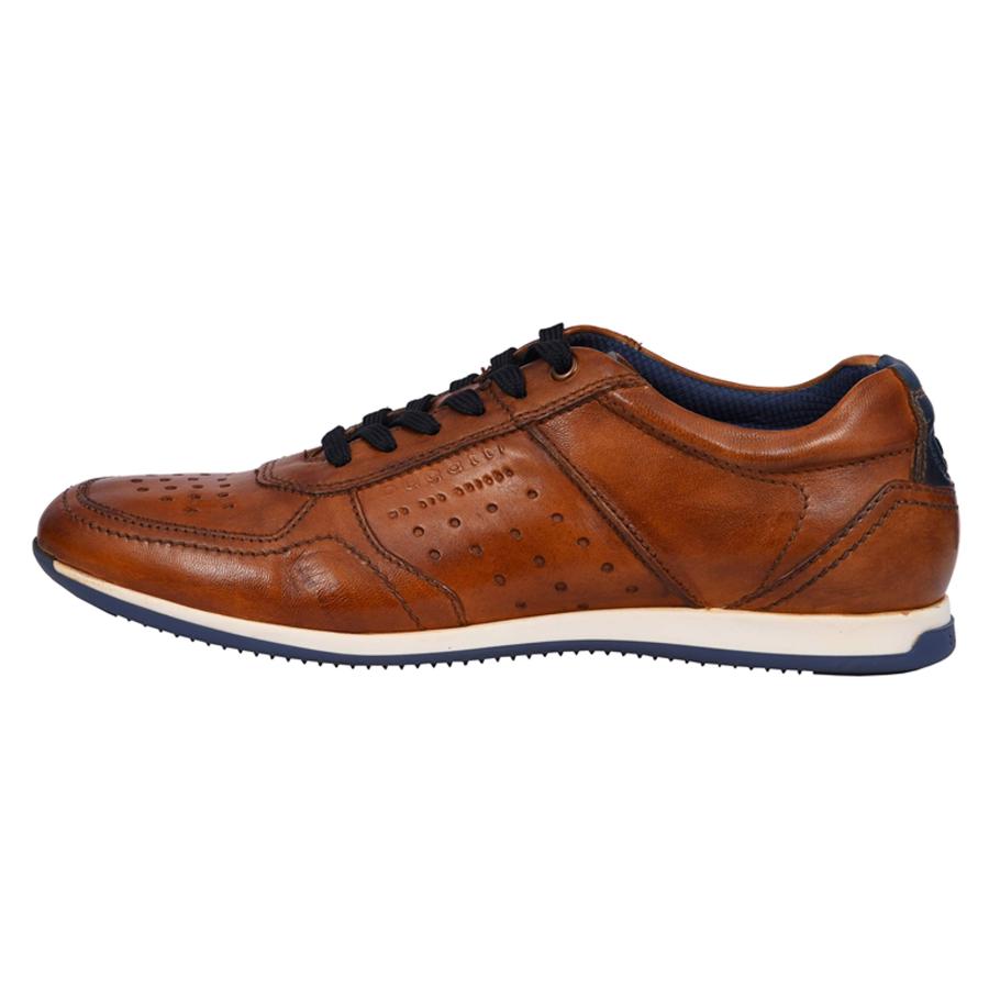 【並行輸入品】Bugatti Men's Low Top Sneakers, Brown Cognac 6300, 8.5の画像