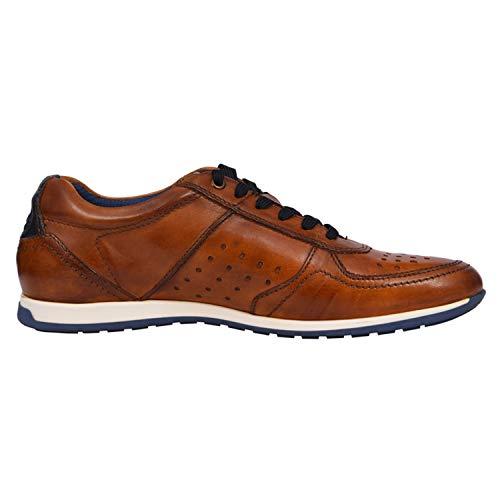 【並行輸入品】Bugatti Men's Low Top Sneakers, Brown Cognac 6300, 8.5の画像