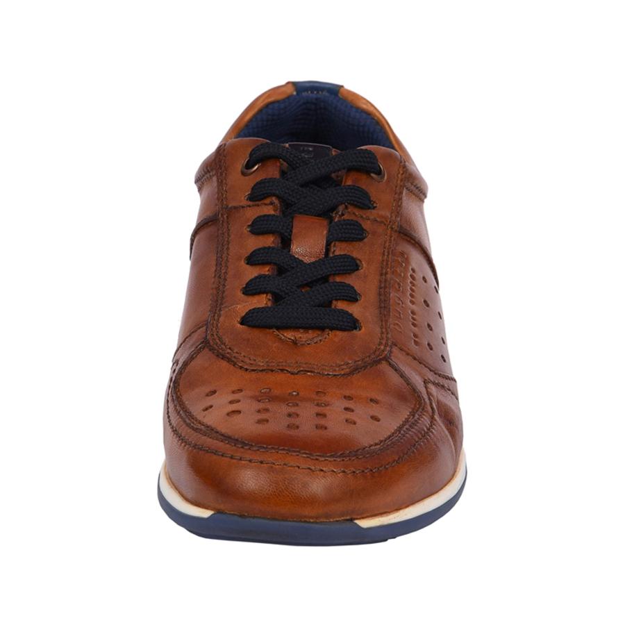【並行輸入品】Bugatti Men's Low Top Sneakers, Brown Cognac 6300, 8.5の画像