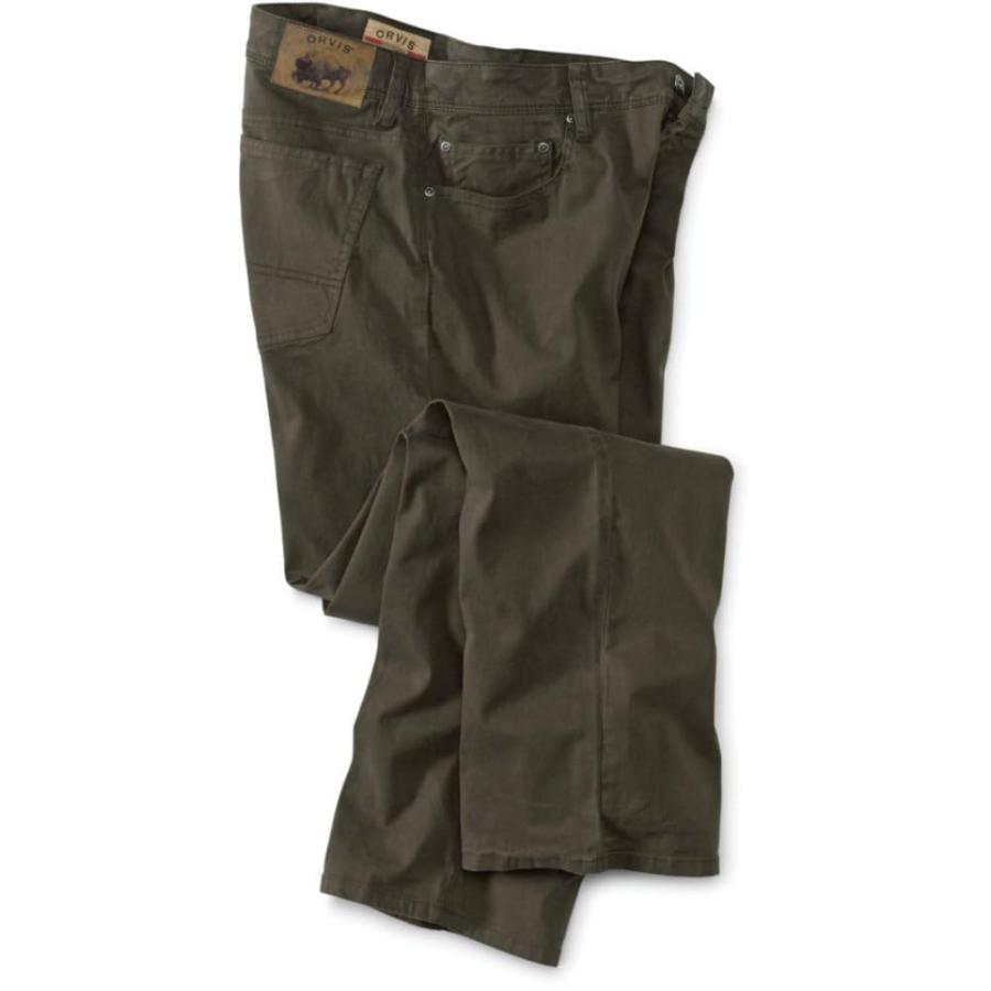 【並行輸入品】Orvis PANTS メンズ US サイズ: 32， Inseam: 34 INCH カラー: グリーン Orvis Men's