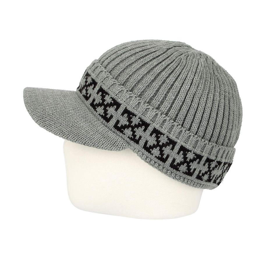 【並行輸入品】WITHMOONS HAT メンズ US サイズ: One Size カラー: グレー WITHMOONS Winter Knit