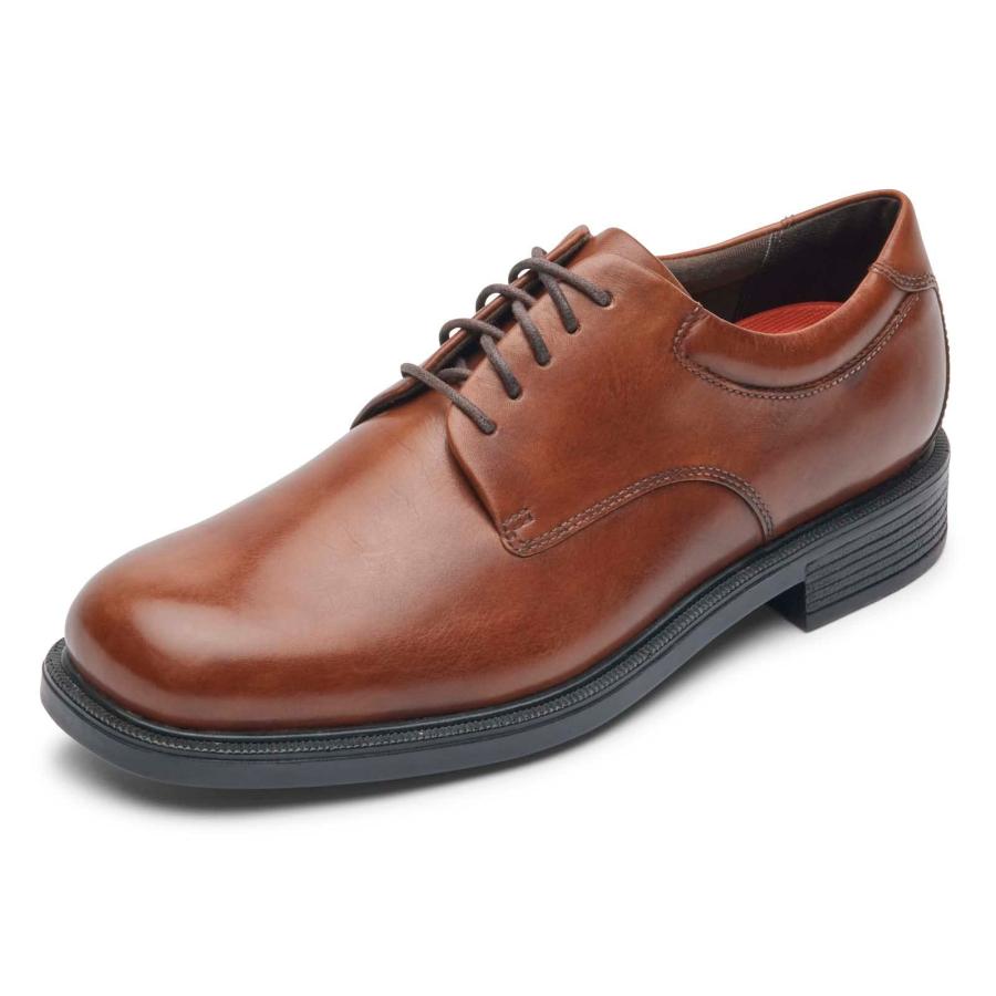 【並行輸入品】Rockport Men's Margin Oxford, New Brown, 11.5 Mediumの画像