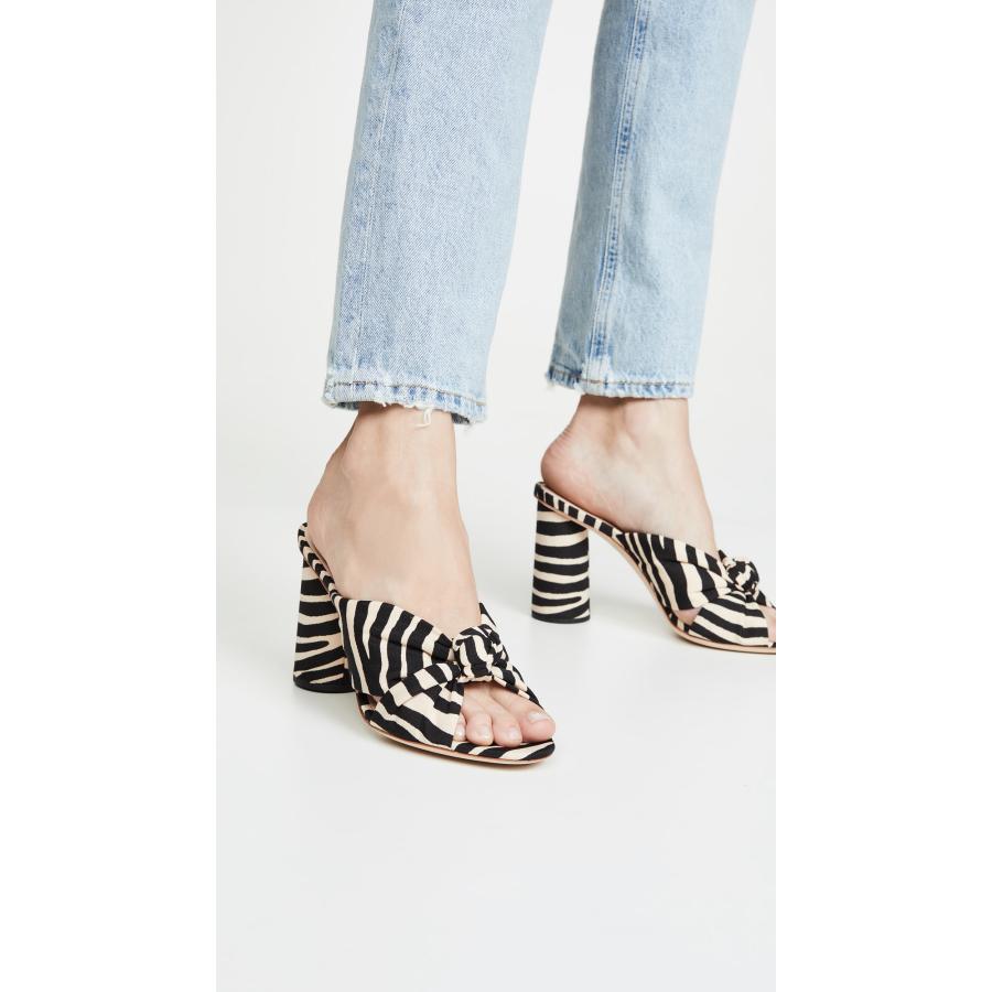 【並行輸入品】Loeffler Randall レディース Coco FAI ヒールサンダル US サイズ: 5 カラー: ブラック LOEFFの画像