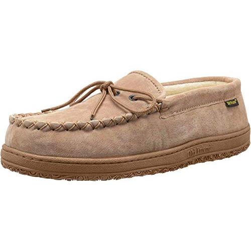 【並行輸入品】Old Friend メンズ 布モカシンスリッパー, チェスナットII, 16 Wide Old Friend mens Clotの画像