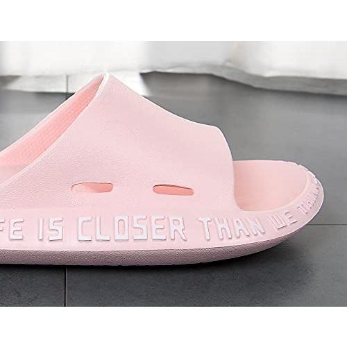 【並行輸入品】Crazy Lady レディースメンズハウス インドア\u0026アウトドアスリッパ 滑り止め マッサージ シャワー スパ バス プール ジの画像