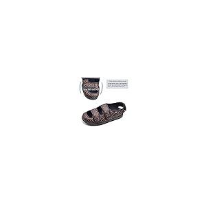 【並行輸入品】Mei MACLEOD Men's Summer House Slippers with Memory Foam Adjustaの画像