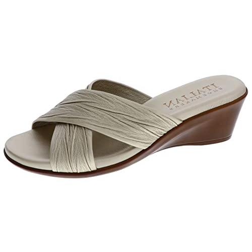【並行輸入品】ITALIAN Shoemakers レディース Kenny US サイズ: 8 M US カラー: シルバー ITALIAN S_1