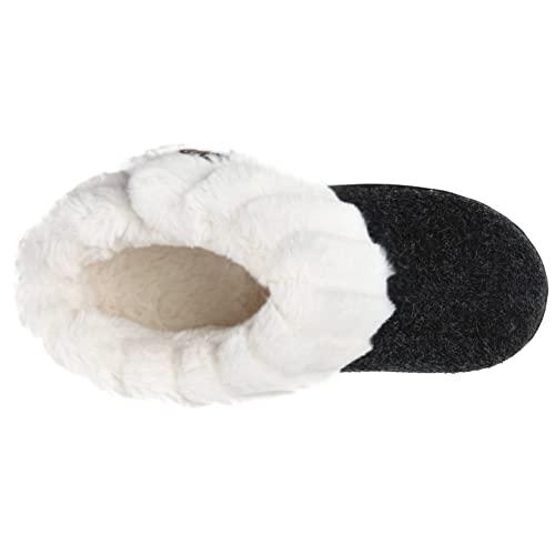 【並行輸入品】Wishcotton レディース 快適 スリッパ ファジー快適 低反発素材 クリスマス レディース クローズバック ハウスシューズ_4