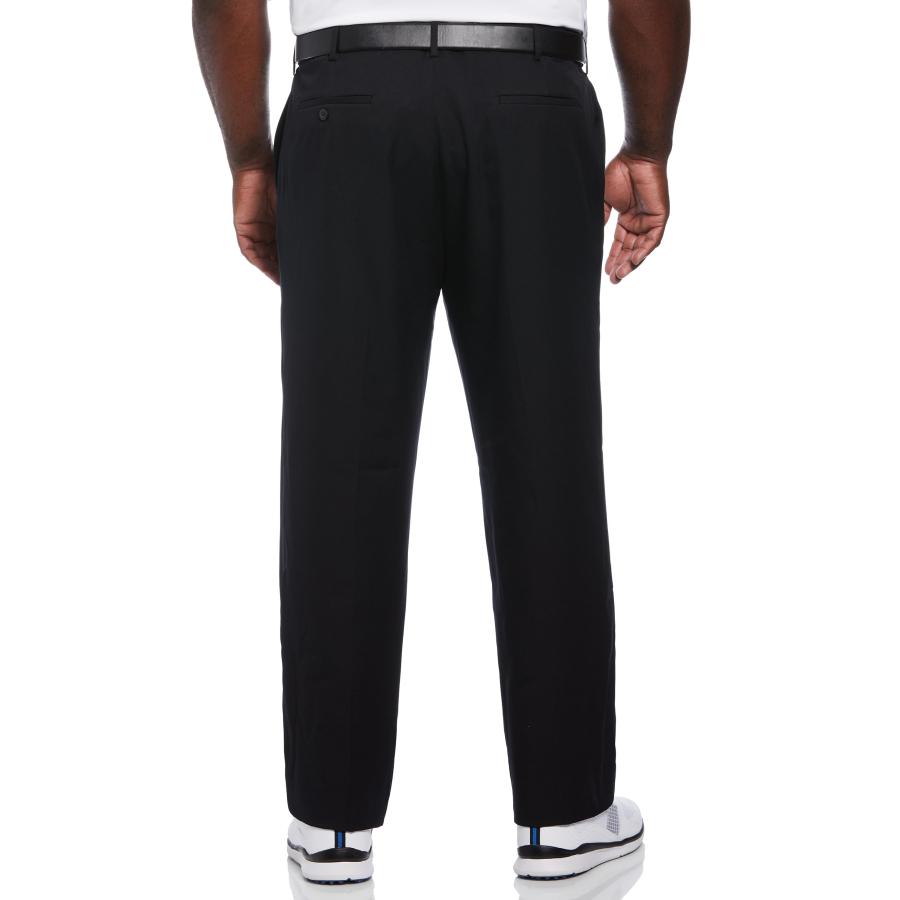 【並行輸入品】PGA TOUR メンズ フラットフロント ゴルフパンツ 拡張可能なウエストバンド， キャビア， 33W x 32L PGA TO_3