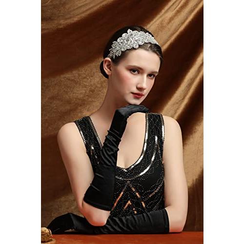 並行輸入品】Comott ラインストーン ヘッドバンド 1920年代 グレート