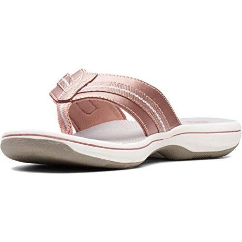 【並行輸入品】CLARKS Women's Brinkley Jazz Hanging Flip Flop Sandal Clarks Wo_1