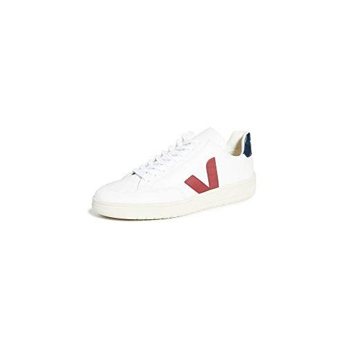 【並行輸入品】Veja メンズ V 12 レザー スニーカー US サイズ: 11.5 カラー: ホワイト Veja Men's V 12 Leの画像