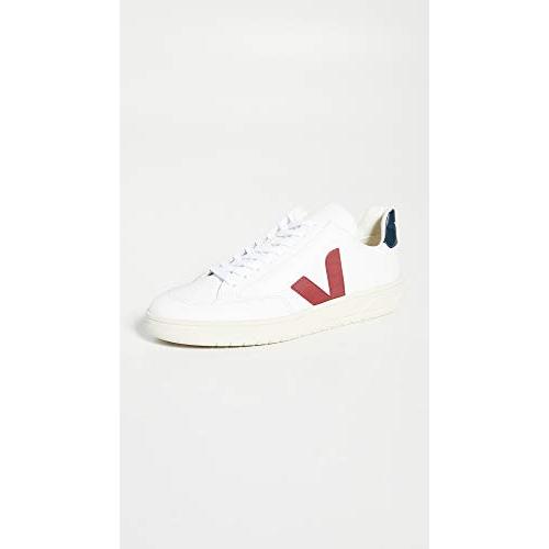 【並行輸入品】Veja メンズ V 12 レザー スニーカー US サイズ: 11.5 カラー: ホワイト Veja Men's V 12 Leの画像