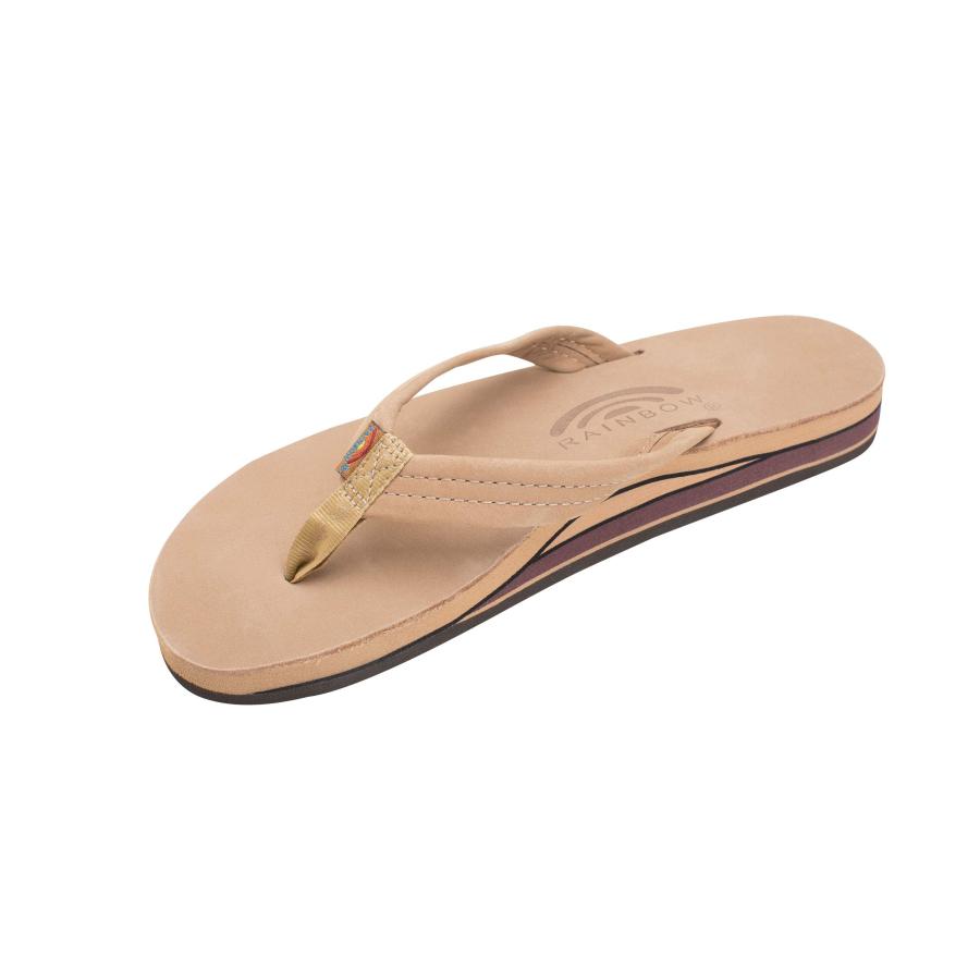 並行輸入品】Rainbow Sandals レディース ダブルレイヤー レザー