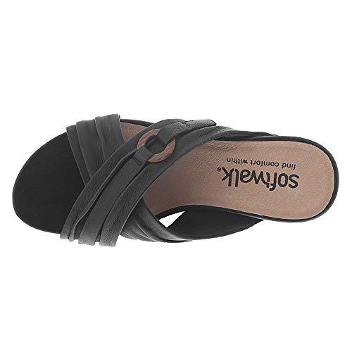 【並行輸入品】SoftWalk Taza US サイズ: 9 M (B) カラー: ブラック SoftWalk Women's Taza Sliの画像