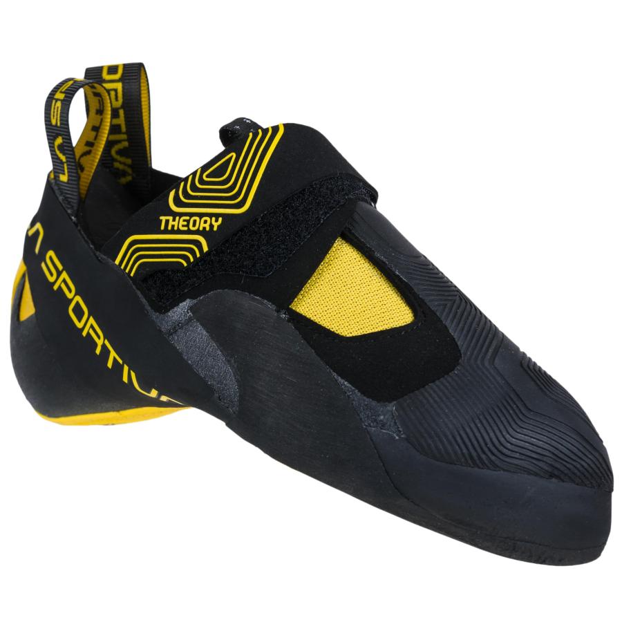 【並行輸入品】La Sportiva メンズ セオリー ロッククライミングシューズ, Black/Yellow, 9.5 La Sportivaの画像