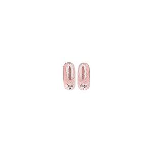 【並行輸入品】MeMoi Women's Coffee & Vodka Sherpa Lined Slippers Pink Medium/L_8