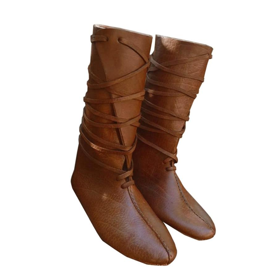 コス用ブーツ 並行輸入品】メンズ ルネッサンス 中世 コスプレ ハロウィン ブーツ