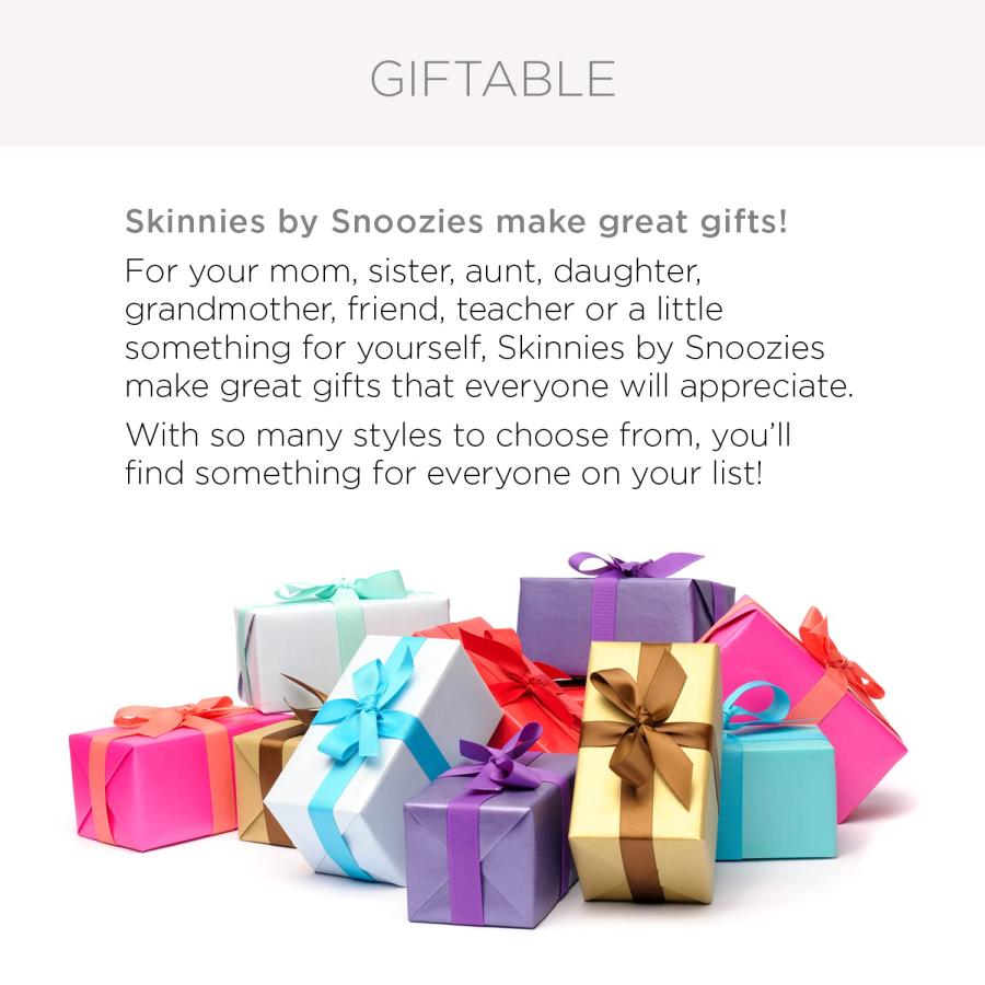 【並行輸入品】Snoozies スキニー\u0026トラベルポーチ | 女性用財布スリッパ | 旅行用フラットシューズポーチ付き | 外出用女性用スリッパ_9