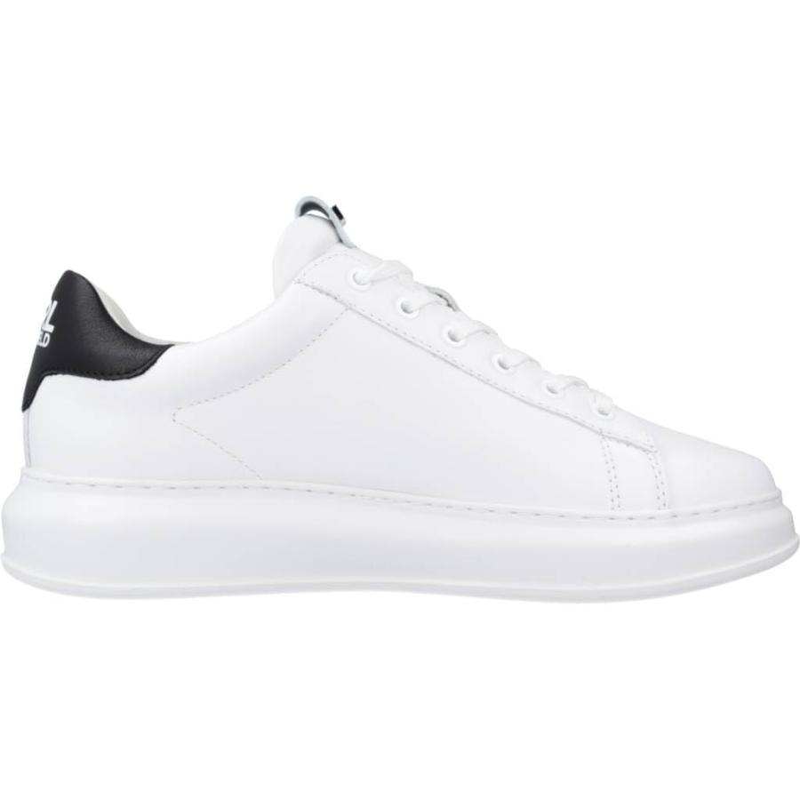 【並行輸入品】Karl Lagerfeld Mens Kapri Court Sneakers White 11の画像