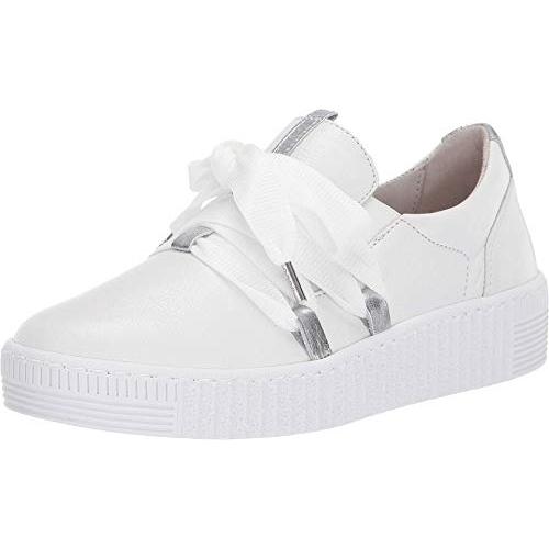 【並行輸入品】Gabor 43.333 Weiss/Silber UK 4.5 (US Women's 7) B (M)の画像