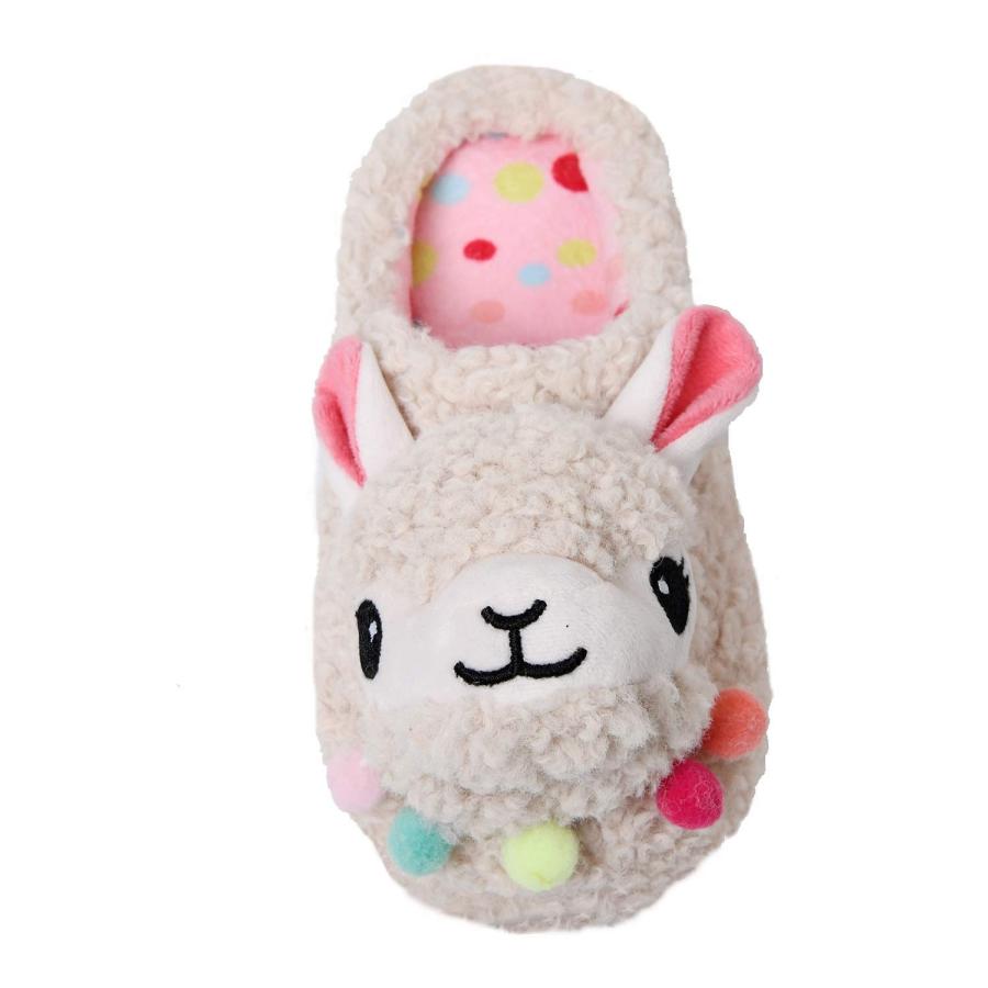【並行輸入品】DECHIC かわいい 動物 スリッパ ソフト 面白い アルパカ スリッパ ファジー ラマ スリッパ 低反発 女性用 室内 暖かい_9