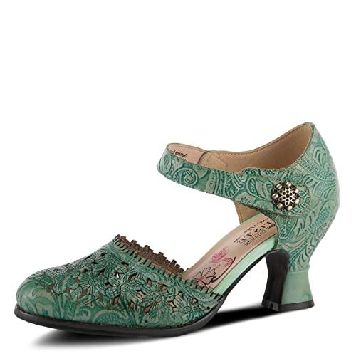 【並行輸入品】Spring Step L'Artiste レディース ビジオナリー メリージェーンシューズ US サイズ: 9 カラー: グリー_1