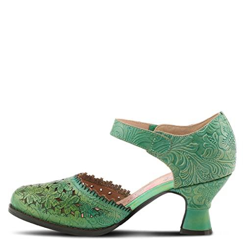 【並行輸入品】Spring Step L'Artiste レディース ビジオナリー メリージェーンシューズ US サイズ: 9 カラー: グリー_4