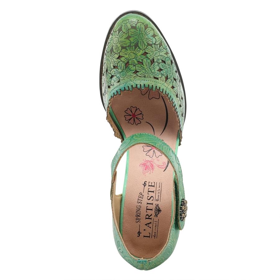 【並行輸入品】Spring Step L'Artiste レディース ビジオナリー メリージェーンシューズ US サイズ: 9 カラー: グリー_6