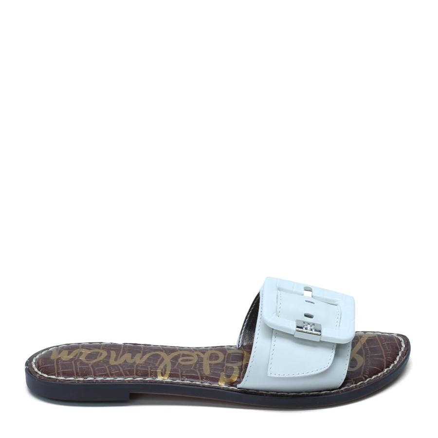 【並行輸入品】Sam Edelman レディース グラナダサンダル, ホワイト, 5 Sam Edelman womens Granada Slの画像
