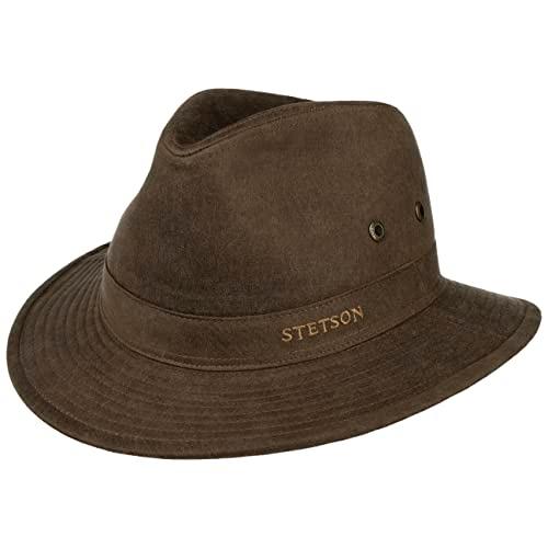 【並行輸入品】Stetson Stampton UV Protection Traveller Hat Men brown 6 3/4 6 7_1