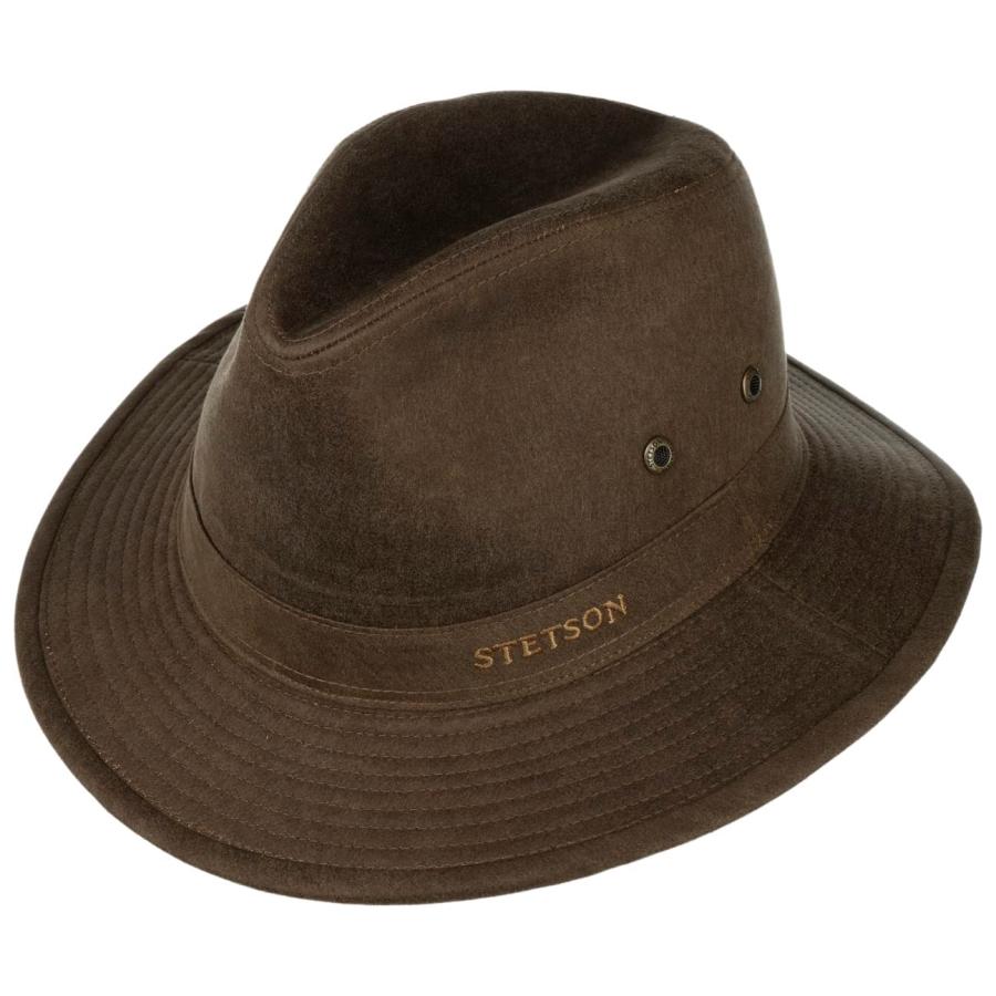 【並行輸入品】Stetson Stampton UV Protection Traveller Hat Men brown 6 3/4 6 7_6