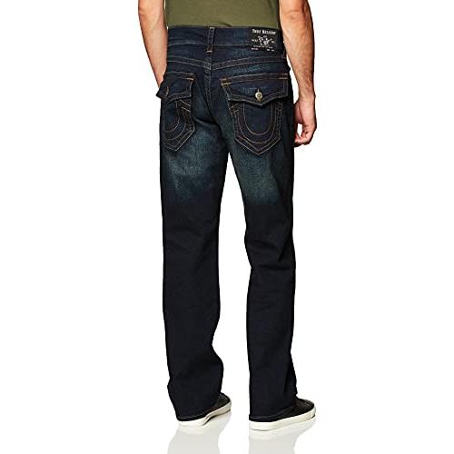 並行輸入品】True Religion メンズ リッキーストレートレッグ ジーンズ