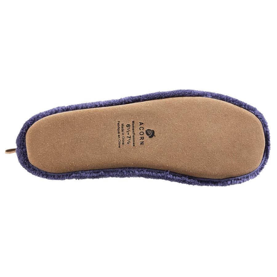 【並行輸入品】Acorn スパ トラベル スリッパ US サイズ: 8 9 カラー: ブルー Acorn Spa Travel Slipper，_6