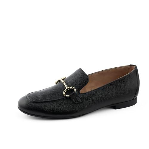 【並行輸入品】Paul Green Daphne Flat (Black, 8)の画像