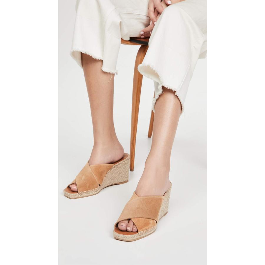 【並行輸入品】Vince レディース Gaelan エスパドリーユ US サイズ: 11 カラー: ベージュ Vince Women's Gaeの画像