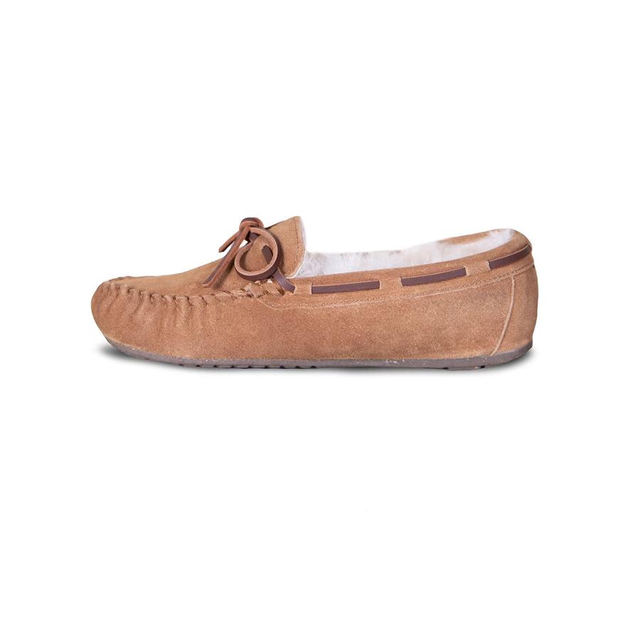 【並行輸入品】Cloud Nine Sheepskin Ladies Moccasins 2   Womens Driving Moccasiの画像