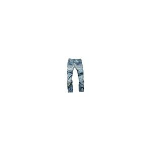 【並行輸入品】Andongnywell Men's Frayed Ripped Straight Denim Pants Man's Slim_8