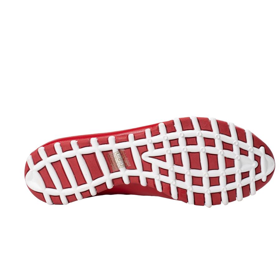 【並行輸入品】LITFOOT LF9010 3 Comfy Women's Leather Shoes (Red， Numeric_8)_9