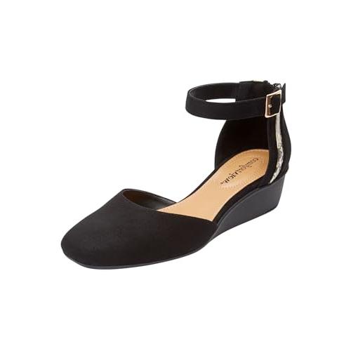 【並行輸入品】Comfortview Women's Wide Width The Aurelia Pump   12 M, Black_1