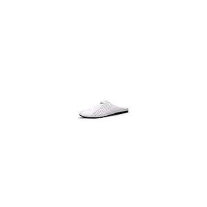【並行輸入品】ChicNuts Men's Leather Dress Mules Clog Slippers Slip On Open Baの画像