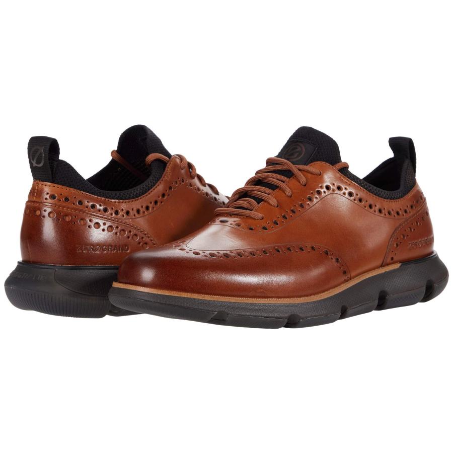【並行輸入品】[ZEROGRAND] 4.ゼログランド オックスフォード mens C31884 CH ブリティッシュ タン/ジャバ 9.5 Wの画像