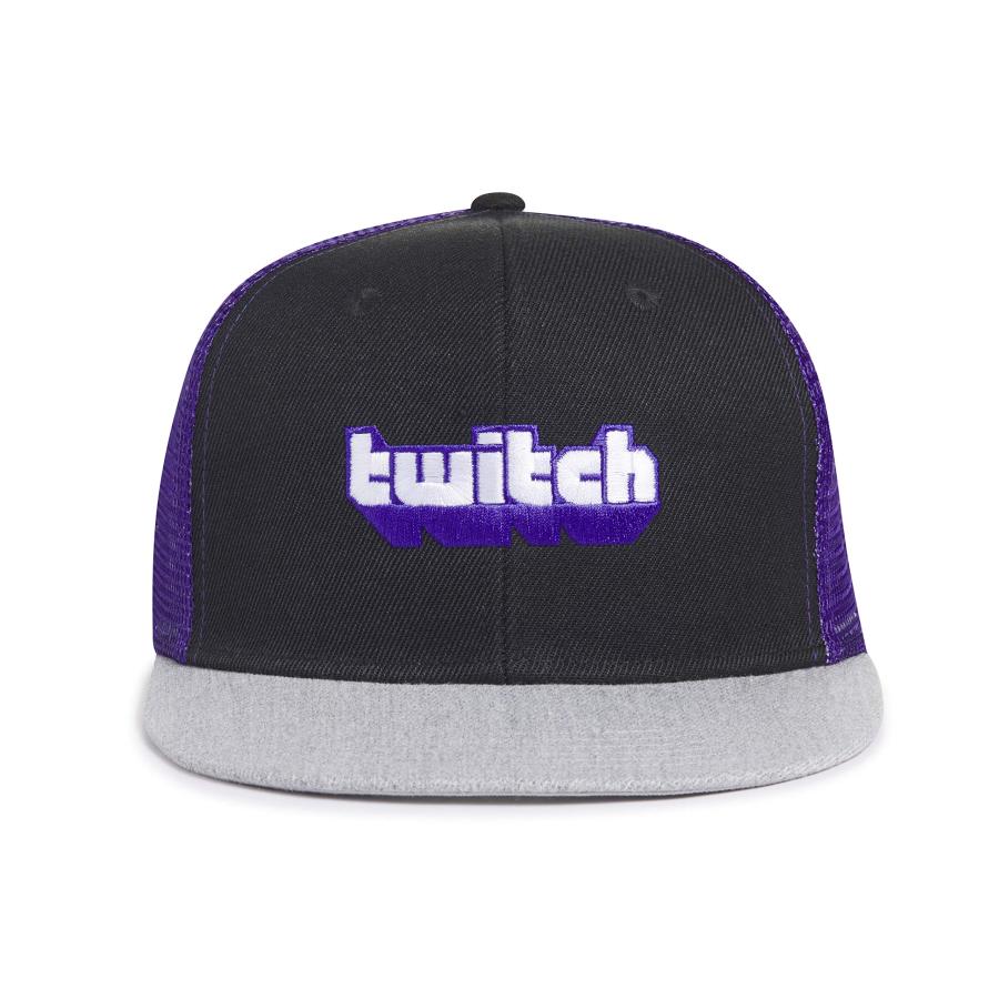 並行輸入品】[Twitch] ツイッチ 公式キャップ オフセットスナップ 