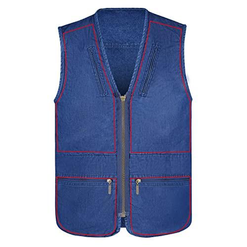 【並行輸入品】OU YA WOLF Men's Utility Work Hunting Travel Fishing Multi Pocke_7