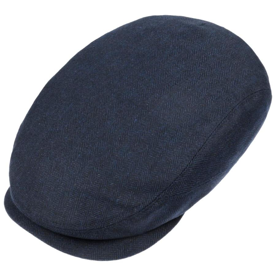【並行輸入品】Stetson Chester Wool Silk Cashmere Flat Cap Men navy 7 3/8_6