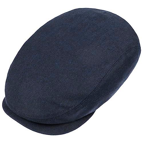 【並行輸入品】Stetson Chester Wool Silk Cashmere Flat Cap Men navy 7 3/8_7