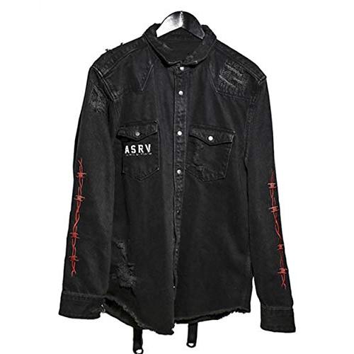 ⭐︎ルシアンペラフィネ⭐︎スカル柄 ⭐︎ネイビー ⭐︎デニム　⭐︎軽量ジャケット JUNYA WATANABE MAN（ジュンヤワタナベマン）の「『Roy