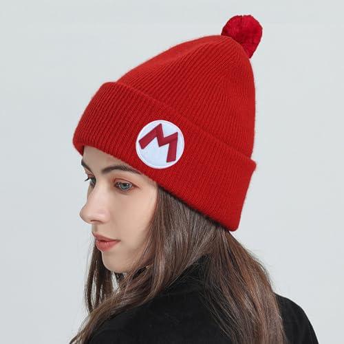 並行輸入品】TISOSO キャップ 冬 ニット ビーニーハット スカル