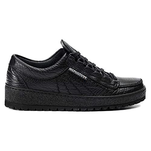 並行輸入品】Mephisto Mens Rainbow Leather Black Shoes 7.5 US
